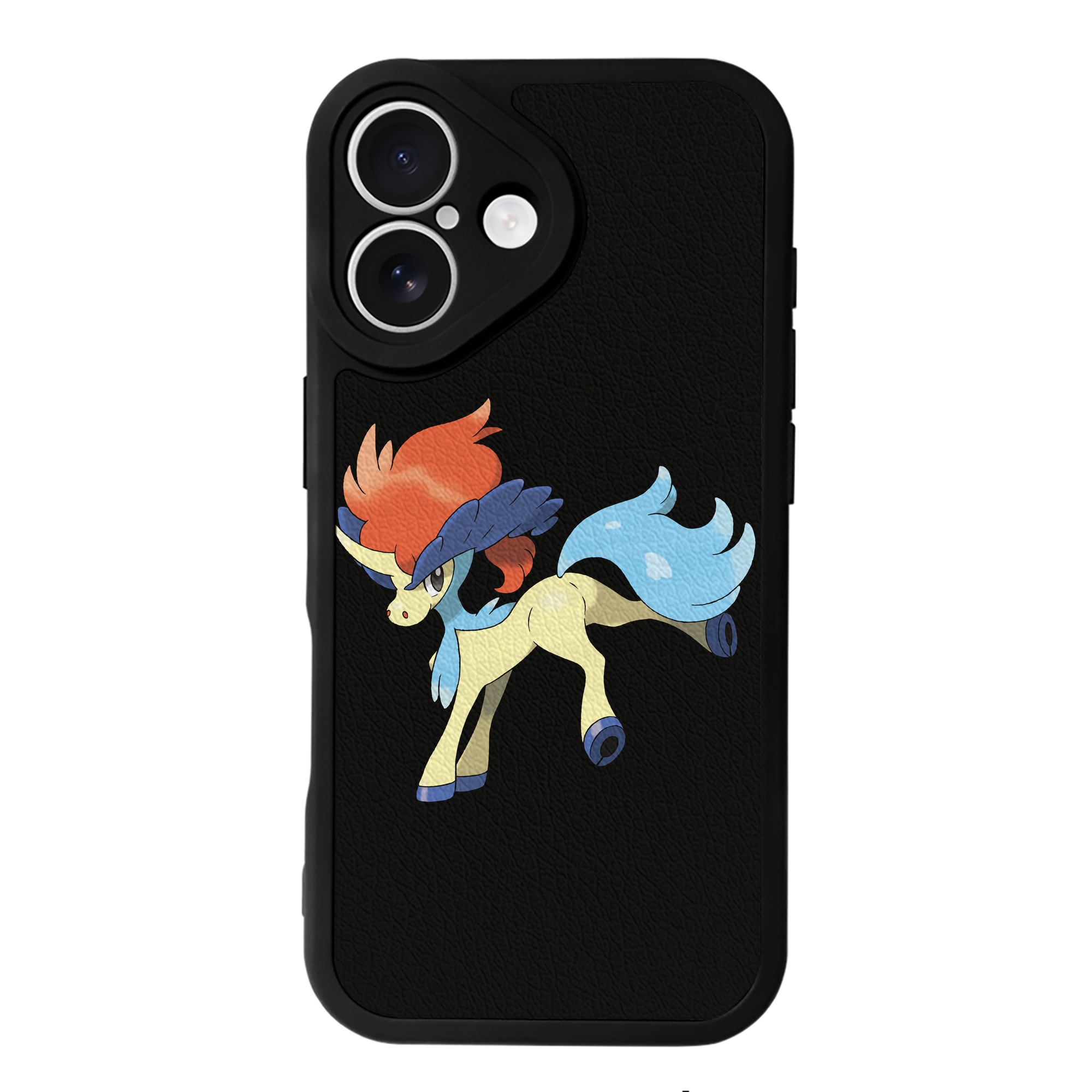 （画像用） ポケットモンスター Pokémon 【iPhone 16シリーズ対応】シリコンスマホケース（レザー調） 材質：シリコン